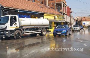 Dezinfekcija ulica u Požarevcu