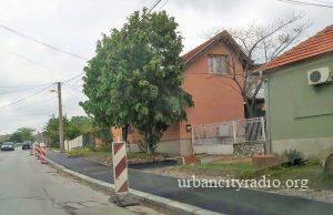 Nov trotoar u delu ulice Bože Dimitrijevića