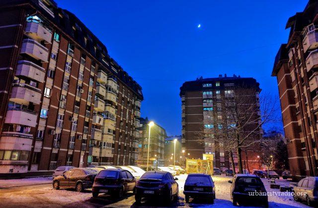 Djura noc mesec zima