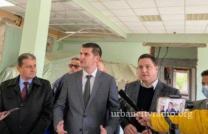 Radovi na dogradnji Doma za učenike na Tulbi punom parom