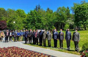 Polaganjem venaca na Čačalici obeležen Dan pobede nad fašizmom u Požarevcu