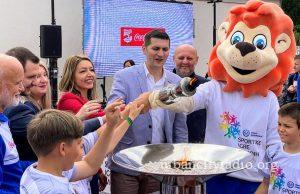 Upaljena olimpijska baklja: Otvorene Sportske igre mladih u Požarevcu