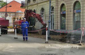 Rekonstrukcija trotoara leve strane ulice Voje Dulića u Požarevcu