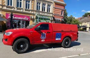 Vozilo za gašenje šumskih požara i za Požarevac od EU