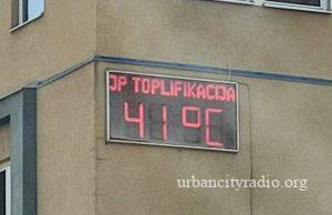 RHMZ: U Požarevcu u četvrtak zvanično bilo 38,1°C