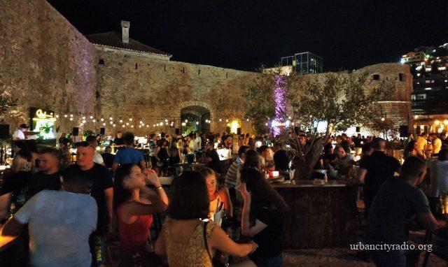 stari grad šankovi budva noć