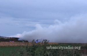 Gori deponija Jeremijino polje u Požarevcu