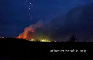 SSP Požarevac: U požaru na deponiji izgoreo buldozer vrednosti 40 miliona dinara