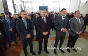 Svečani prijem za radnike javnih preduzeća u zgradi Načelstva