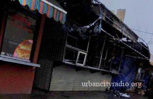 Izgoreo kiosk na pijaci u Požarevcu