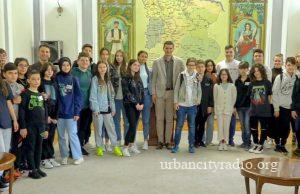 Prijem kod gradonačelnika Požarevca za decu iz inostranstva