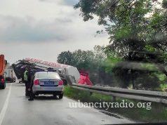 Sletela sa puta cisterna sa gorivom kod Salakovca