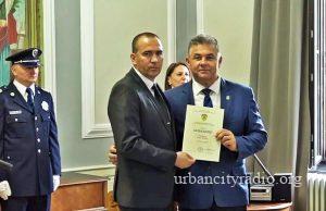 Prijem povodom Dana policije u Požarevcu, zahvalnica opštini Malo Crniće