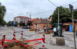 Deo ulice Čede Vasovića zatvoren za saobraćaj bez najave