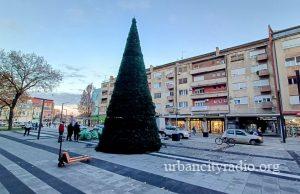 Počelo postavljanje ukrasa, jelka je u Tabačkoj