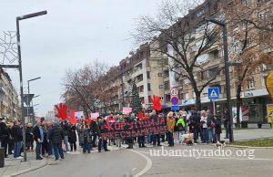 Blokiran saobraćaj na 15 minuta na dve lokacije u Požarevcu