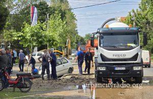 Havarija na vodovodnoj mreži u Požarevcu