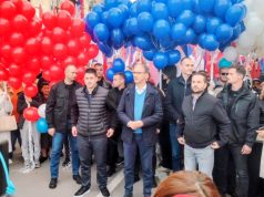 SNS: Veličanstven skup protiv blokada u Požarevcu