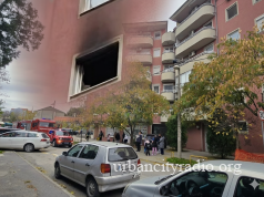 Požar u Vardarskoj u Požarevcu, spasena osoba sa terase