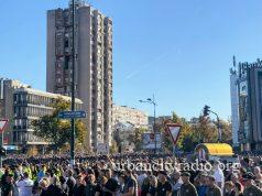 MUP: Na neprijavljenom skupu u Novom Sadu bilo 39.000 ljudi