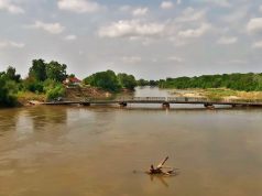 Zatvoren pontonski most kod Svilajnca zbog visokog vodostaja Morave