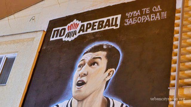 Haros brkić Požarevac mural naslovna