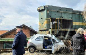 Sudar voza i automobila na pružnom prelazu u Požarevcu