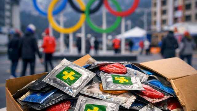 olimpijske igre kondomi