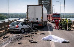 Nesreća na mostu Kovin–Smederevo, jedna osoba poginula