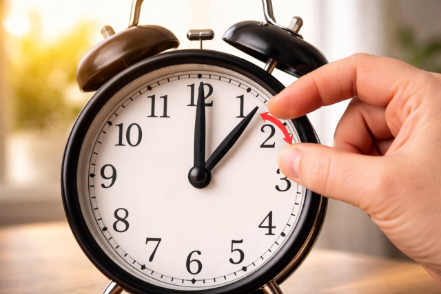 Pomeranje sata na letnje računanje vremena