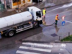 Počela sezona pranja ulica u Požarevcu i Kostolcu