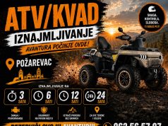 Iznajmljivanje ATV/KVAD vozila u Požarevcu