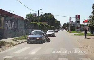 Nesvakidašnja scena u Požarevcu: Automobilu otpao točak usred vožnje