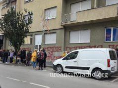 Studenti organizovali akciju krečenja u Požarevcu, potom proslavili pobedu u Kostolcu