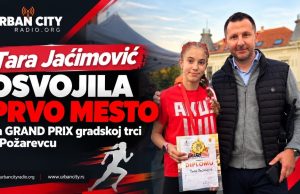 Tara Jaćimović osvojila prvo mesto na GRAND PRIX gradskoj trci u Požarevcu