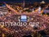 Završni skup Studentske liste na Slaviji pod nazivom „Pobeda zove”